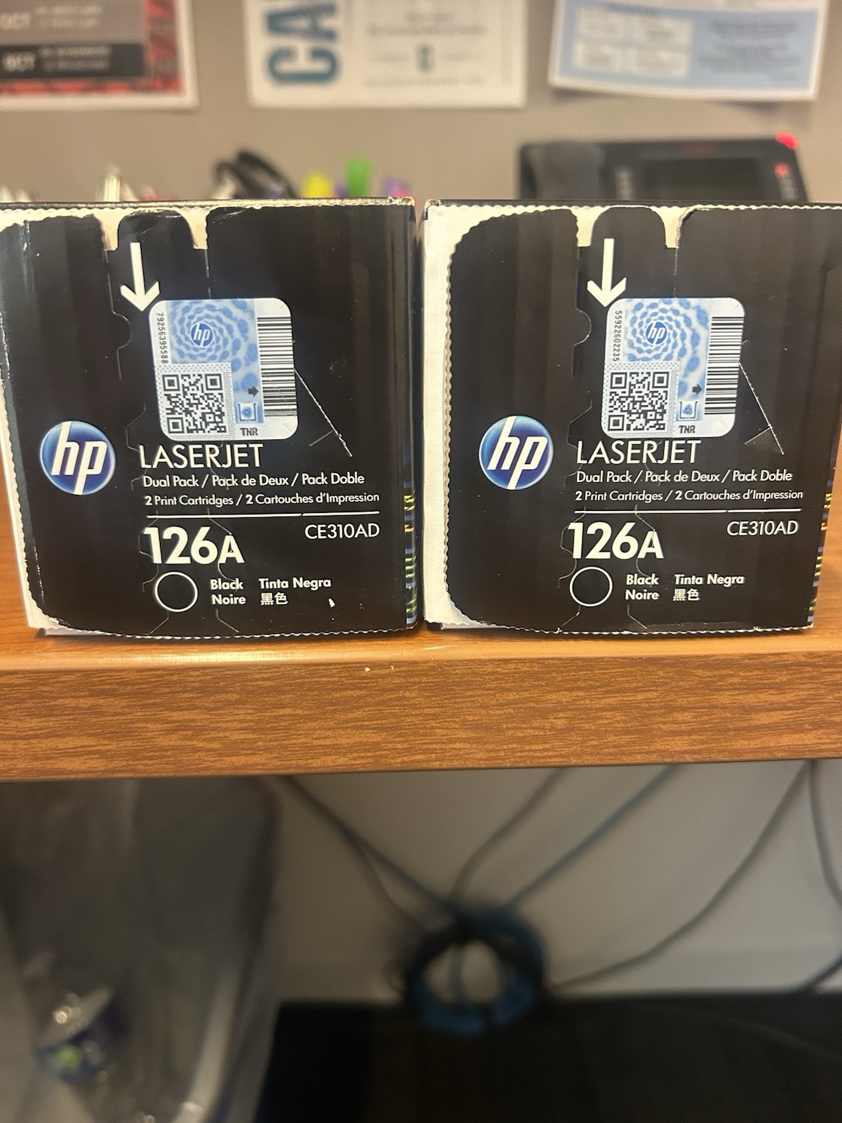 HP 126A (CE310AD) Black Laser Toner Cartridge (2 Pack)