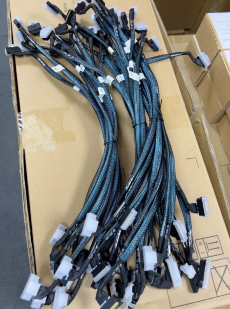 New Dell SAS RAID Cable 061F98 For H355 H755 Full Card R250 R350 R360 T350