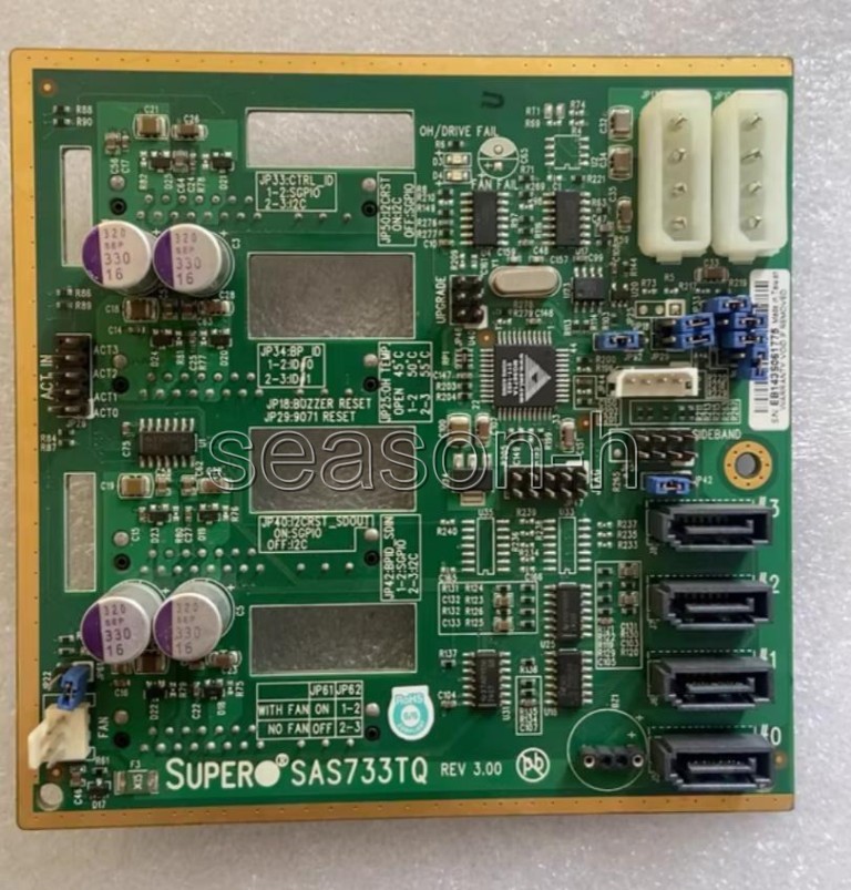 BACKPLANE SUPERMICRO SAS733TQ 4-PORT SAS/SATA