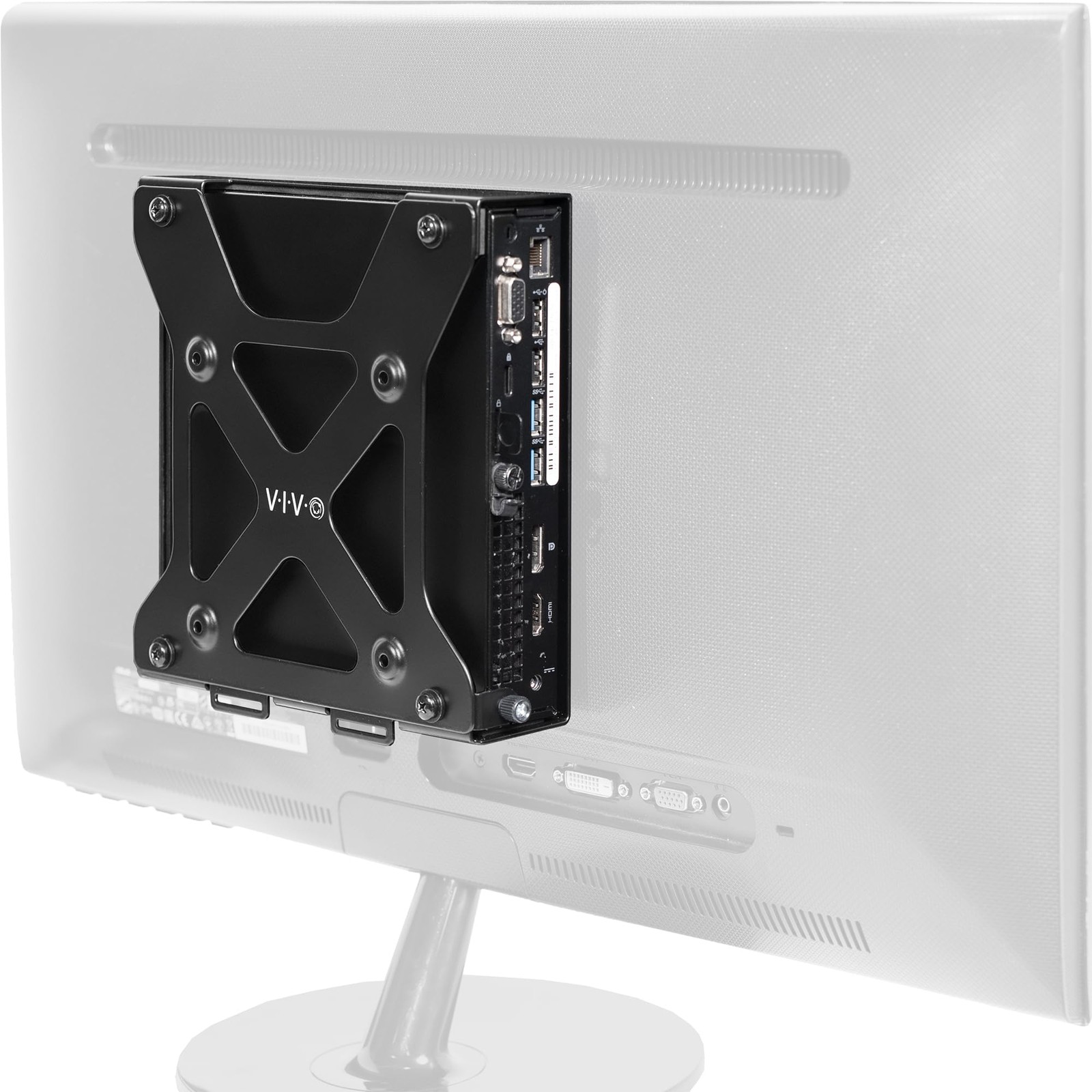 Behind Monitor Mini PC VESA Mount Designed for Dell OptiPlex Micro CPU, Monit...