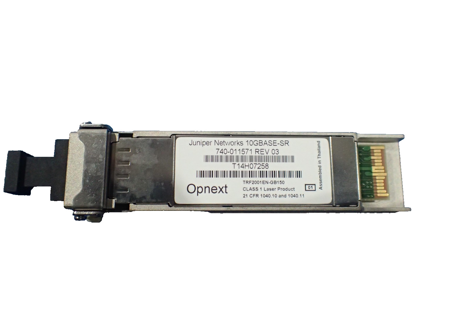 Lot of 8 Juniper 740-011571 10GBASE-SR Class 1 Networks Fibre Transceiver Module