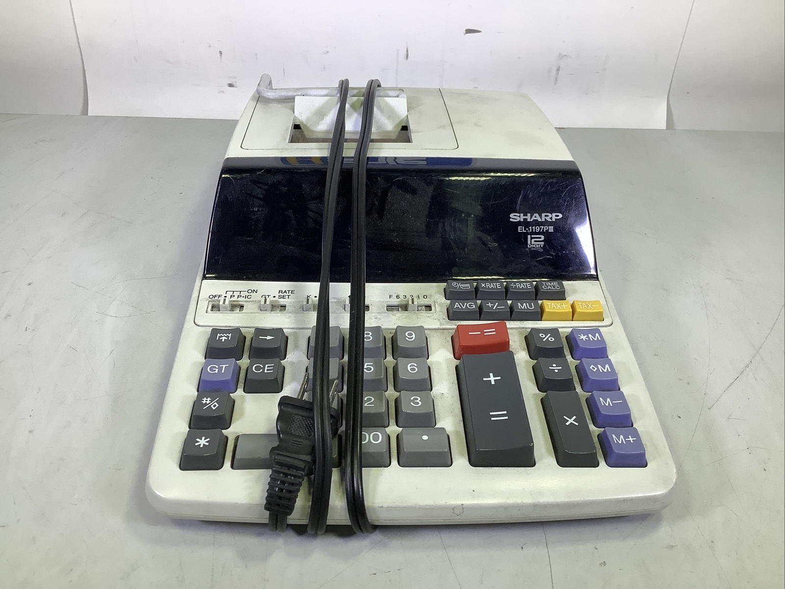 Sharp EL-1197PIII Printing Calculator - NG H2F