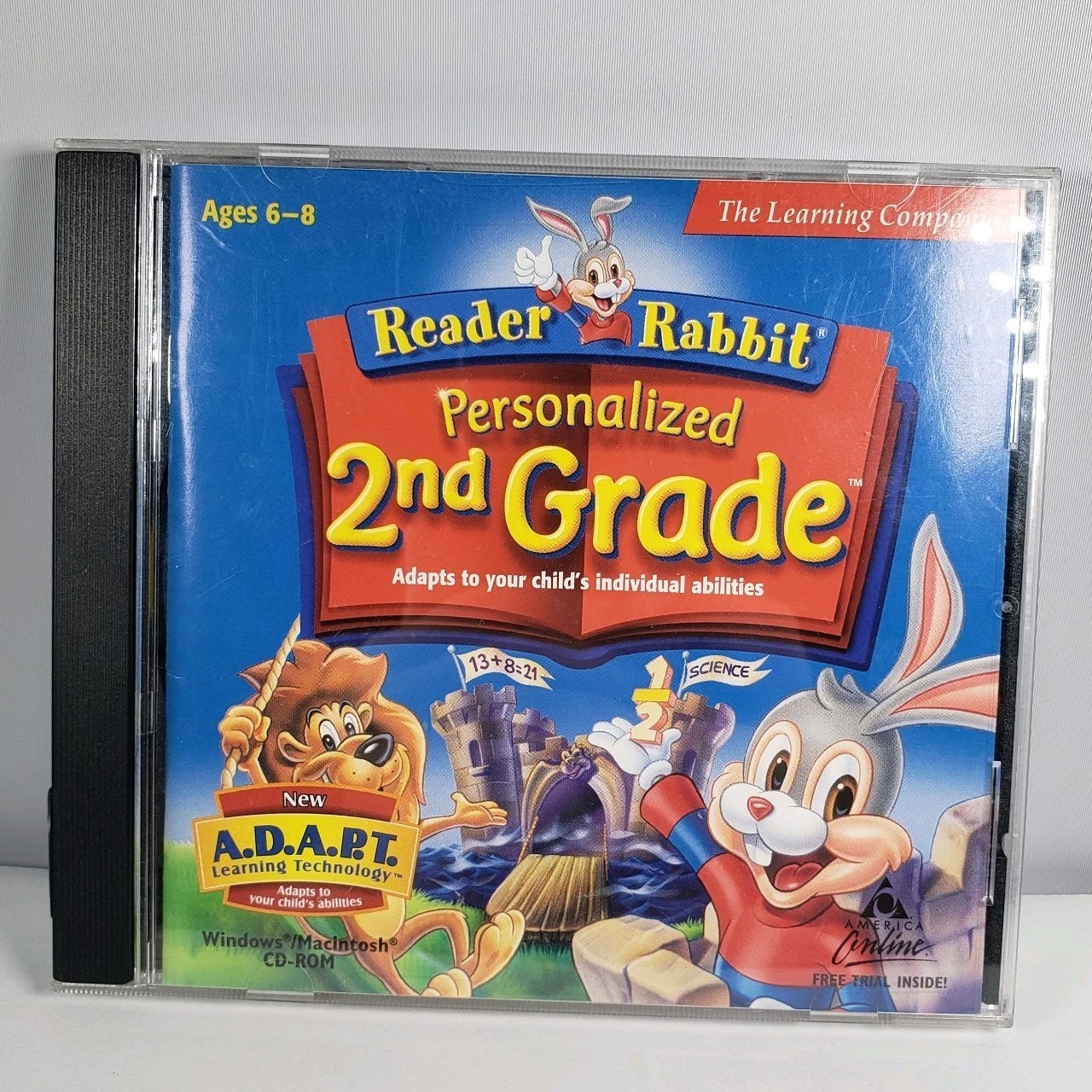 Reader Rabbit Personalized 2nd Grade PC Mac CD-ROM Software The Learning Company