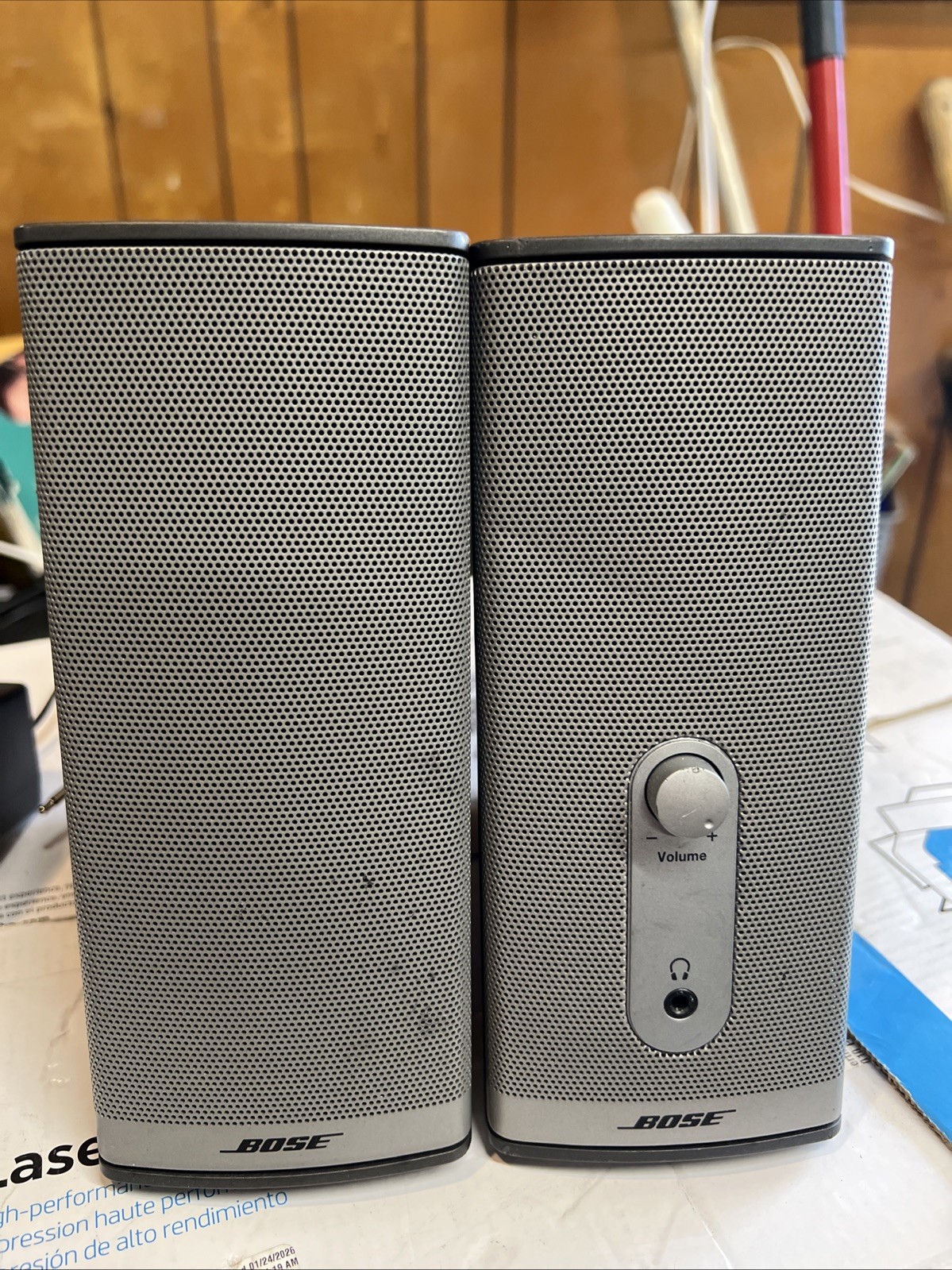 Bose Companion 2 Series II Multimedia Computer Speakers w Power Cord