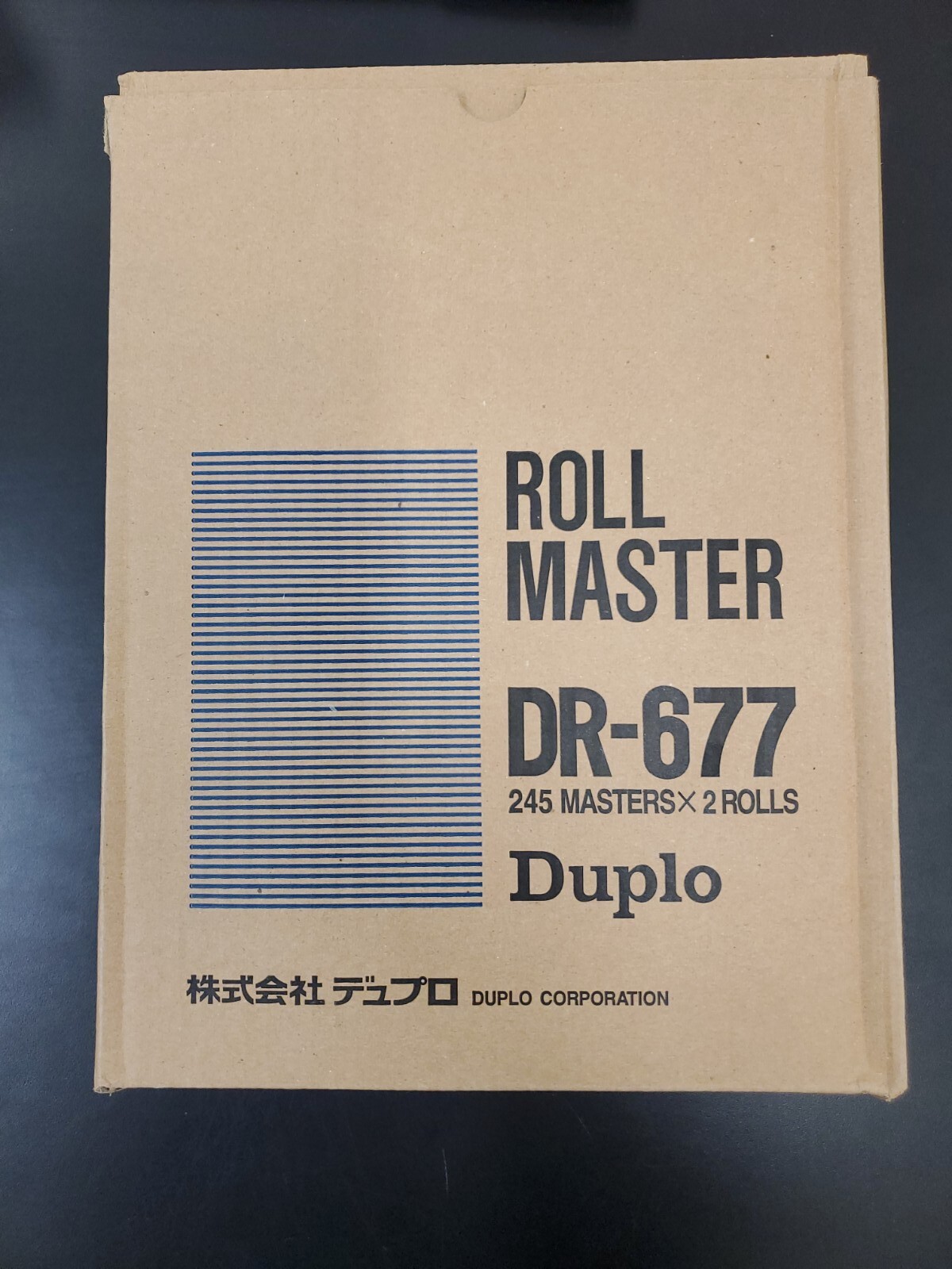 Duplo DR677 Roll Master Paper