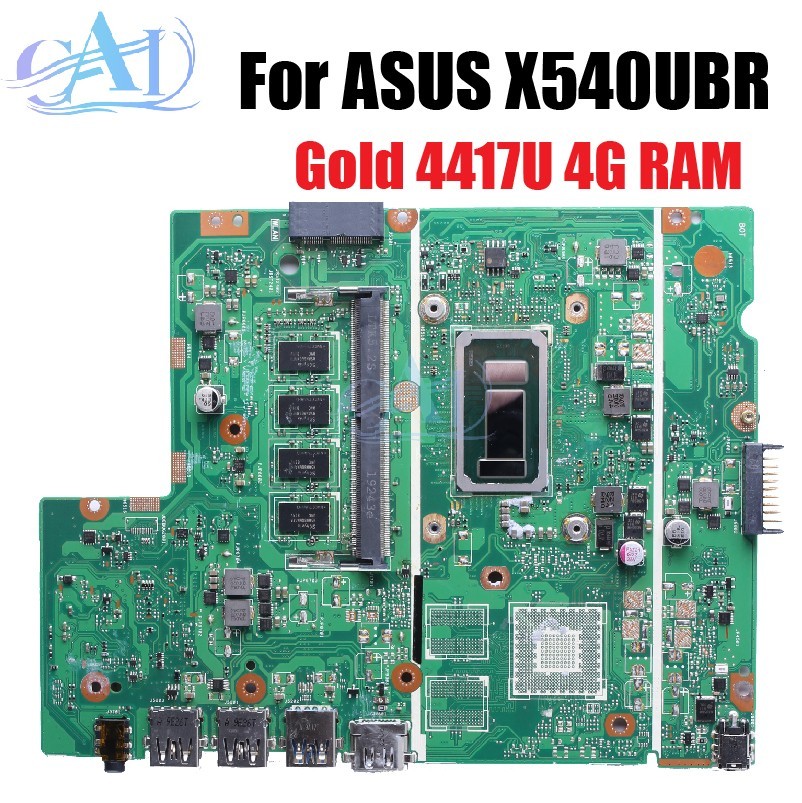 X540UBR For ASUS X540UBR X540UB X540U X540UA X540UV Laptop Motherboard 4417U I3