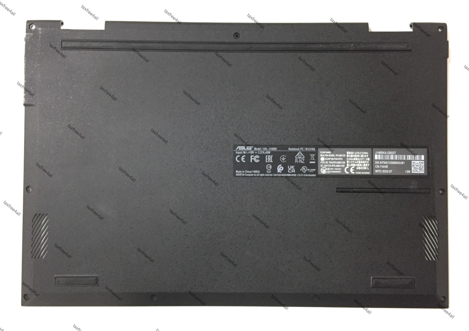 *Genuine* ASUS VivoBook Go 14 Flip J1400KA Lower Bottom Case Cover 13N1-E8A0201