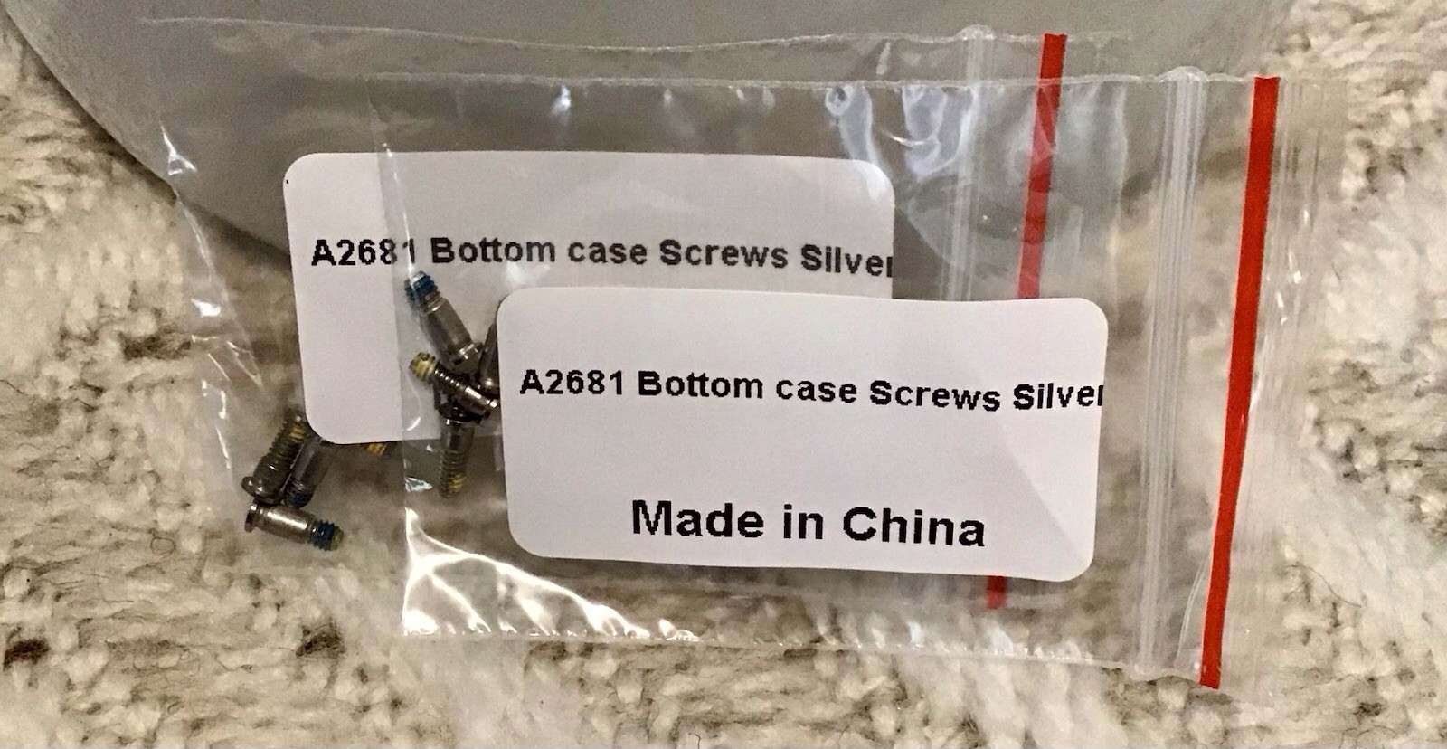 Two Packs Of Replacement Screws For MacBook Air