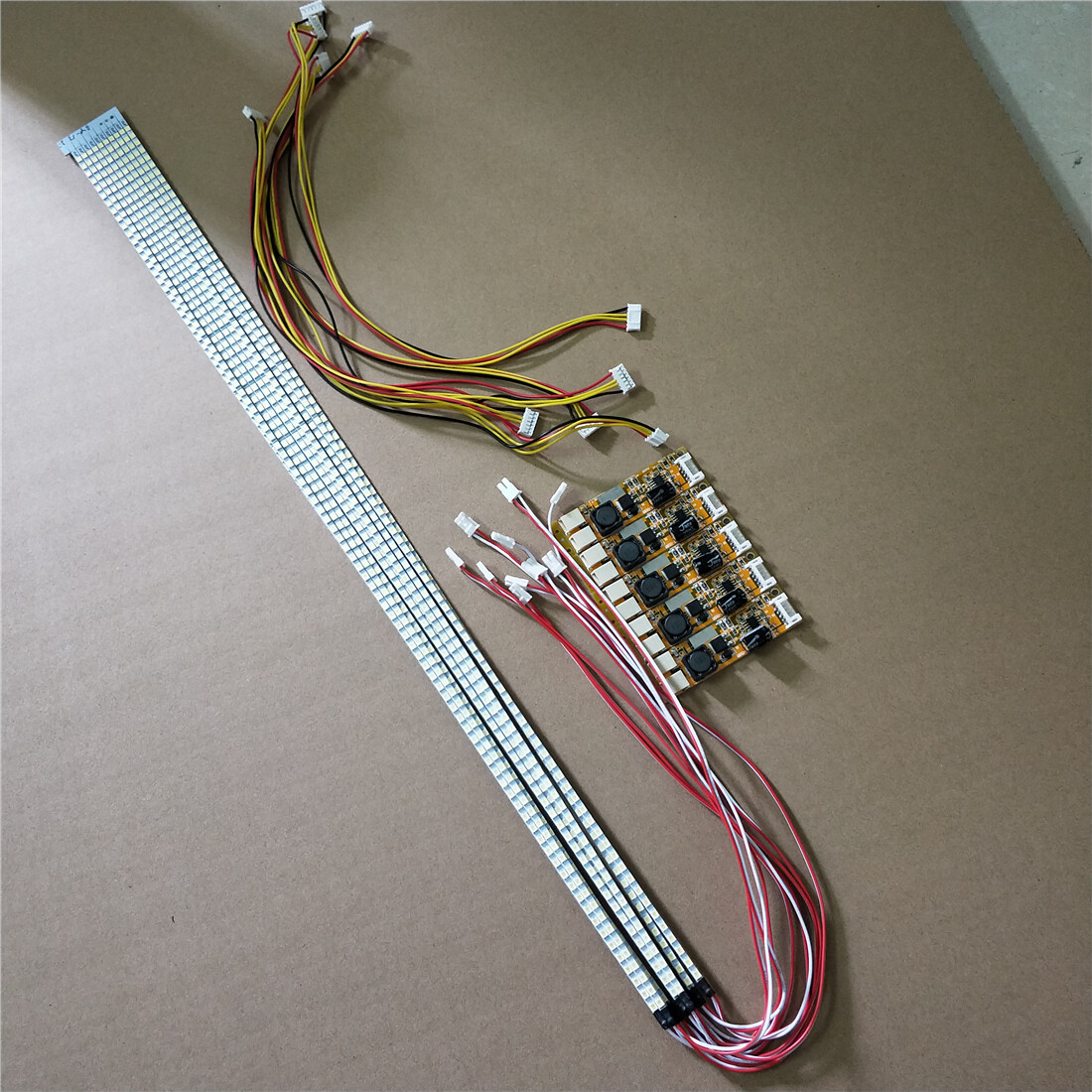 10pcs Universal Dimmable LED Backlight Strip,Update 15''-24' LCD Monitor to LED