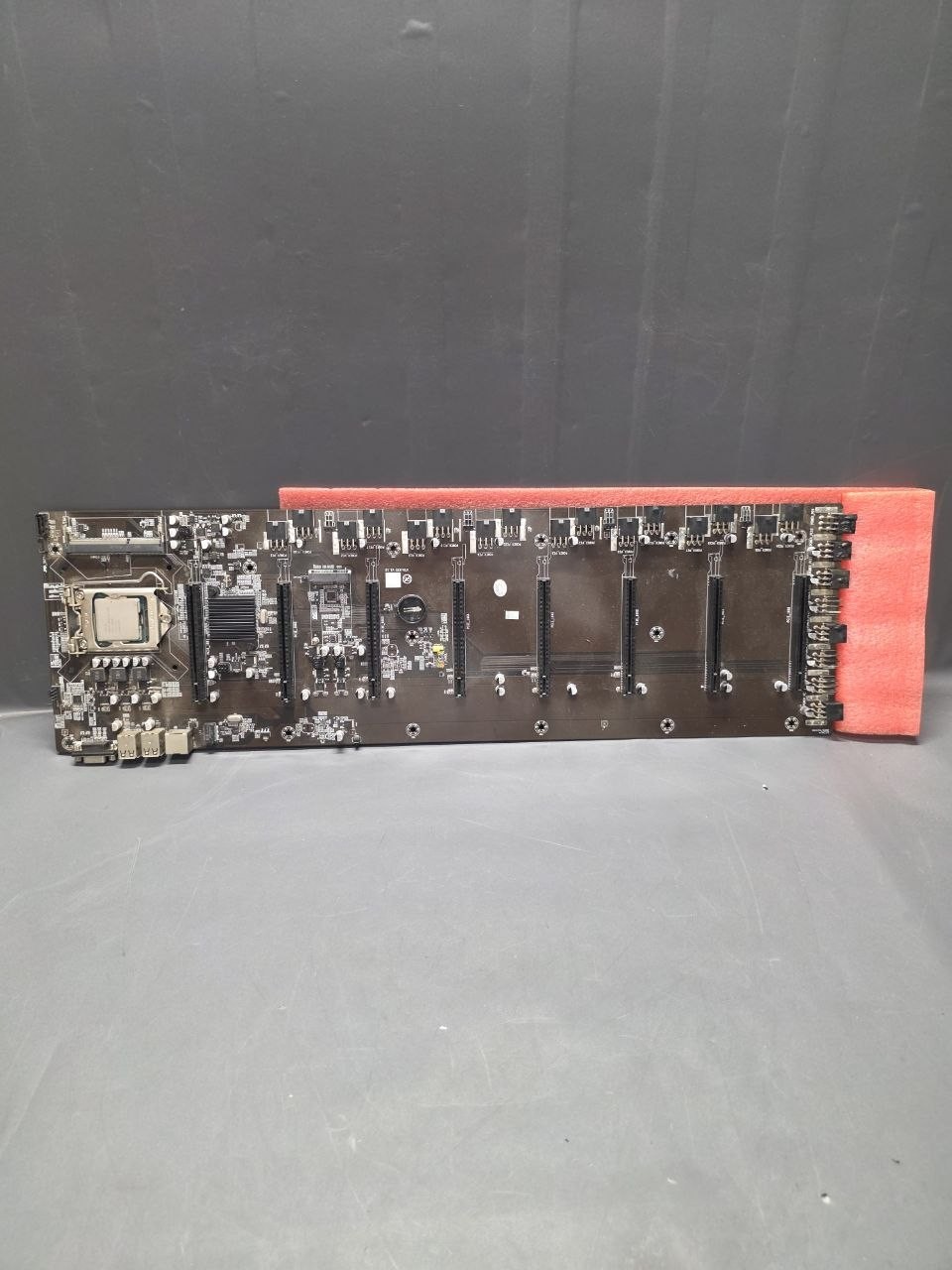 ETH-B75 V1.12 Mining Motherboard + Intel Pentium G2010 CPU LGA1155 BTC Miner