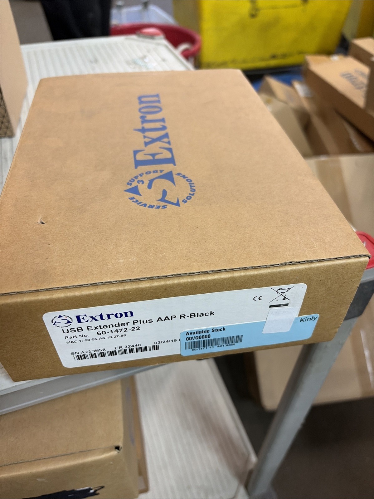 Extron USB Extender Plus AAP R black 60-1472-22 USB 2.0 over ethernet receiver