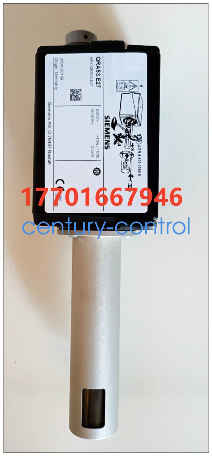1PC 100% NEW Original QRA53.E27  Fast shipping#DHL or FedEx