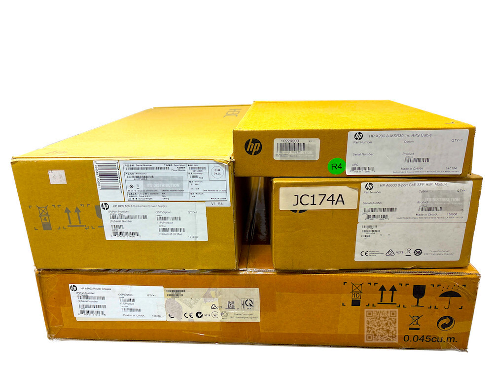 JC176A I LOADED New HP A6602 Router SR6602 0235A0JD JC174A JD183A JD637A