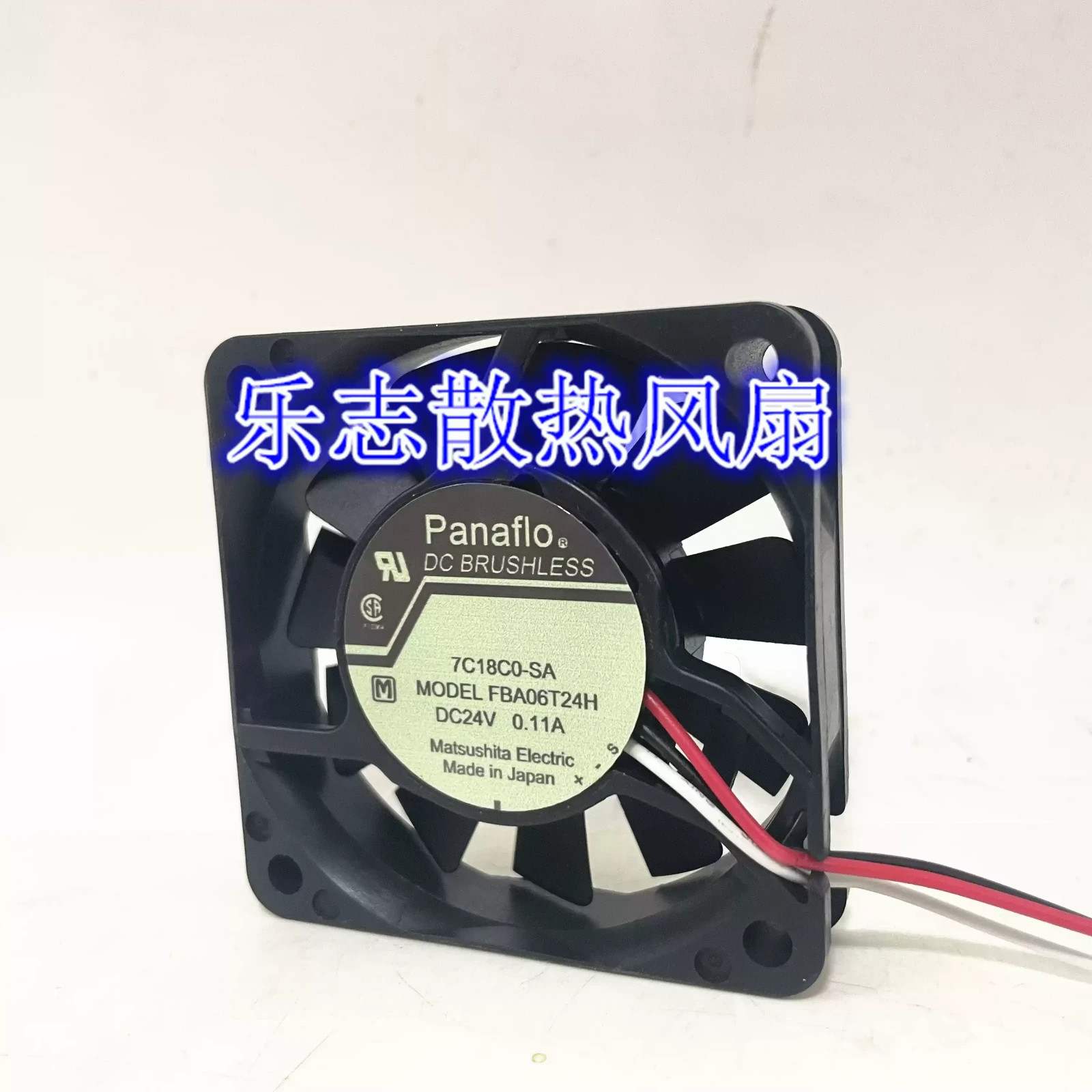 1PCS Panaflo FBA06T24H 24V 0.11A 7C18C0-SA 6015 3-wire Chassis Cooling Fan