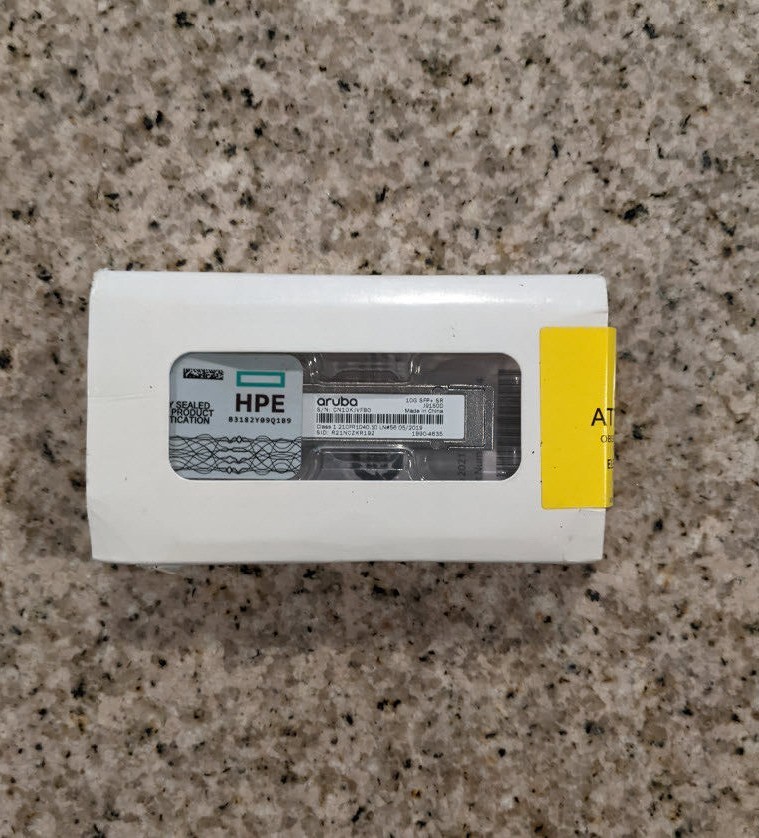 NEW F/S J9150D HPE ARUBA 10G SFP+ LC SR 300m OM3 MMF Transceiver Aruba 1990-4391