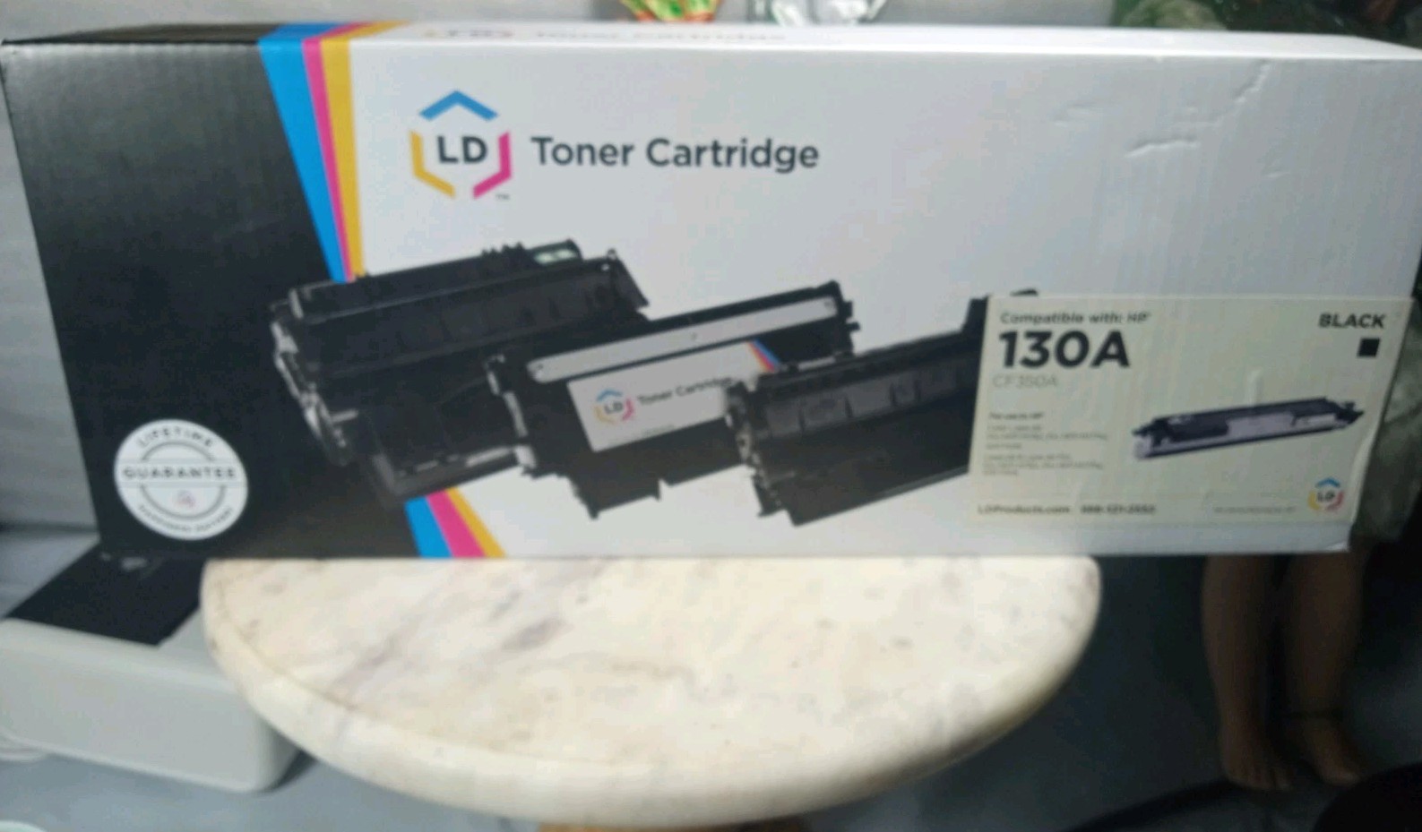Reman Toner Cartridge Replacement for HP 130A CF350A (Black)