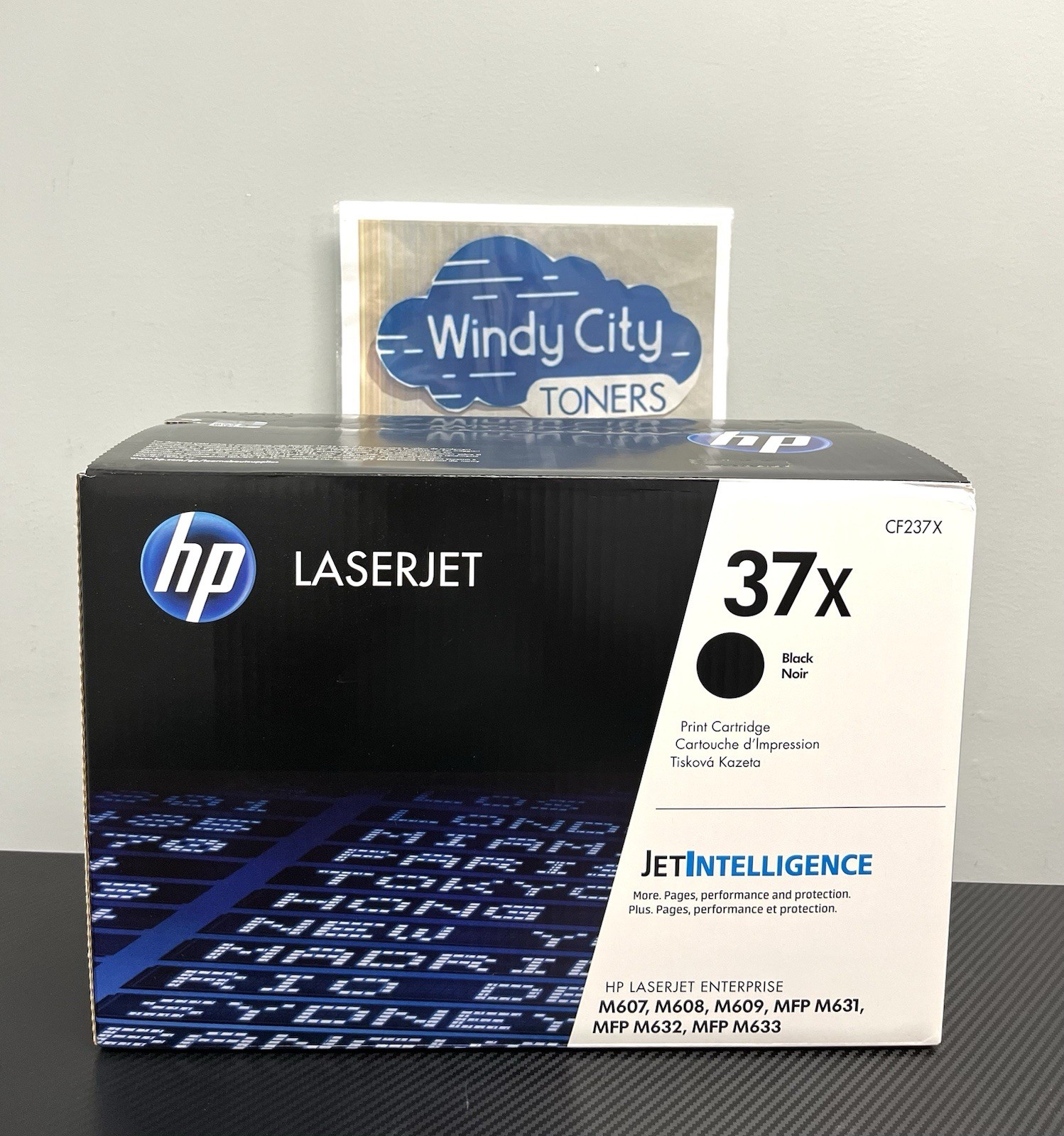 HP CF237X 37X Black High Yield Toner Cartridge 25K Pages LJ M607 M632 m633 New