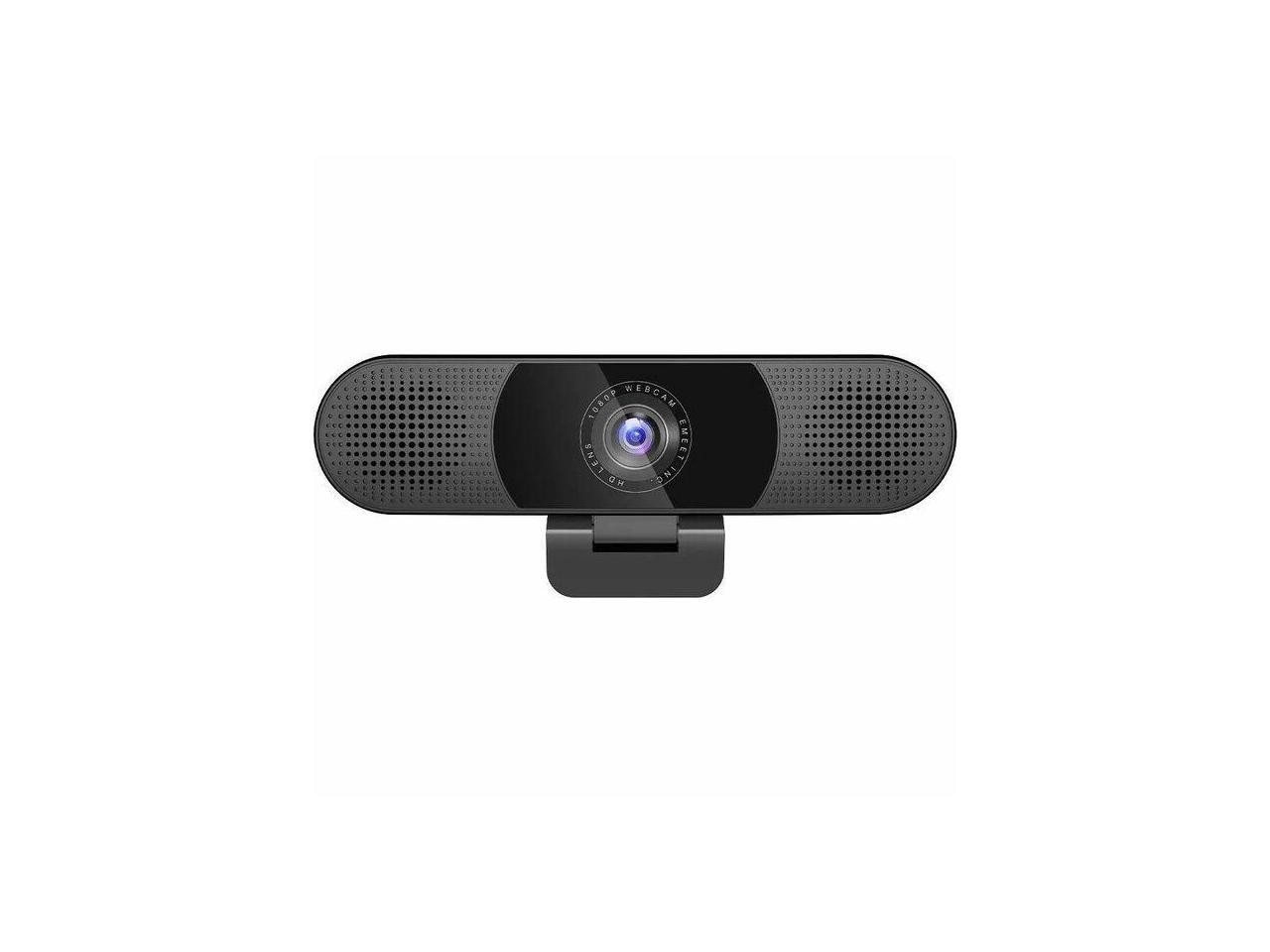 EMEET C980 Pro 4K - Plug & Play 3-in-1 Webcam with 4K lens, Four Noise Reduction