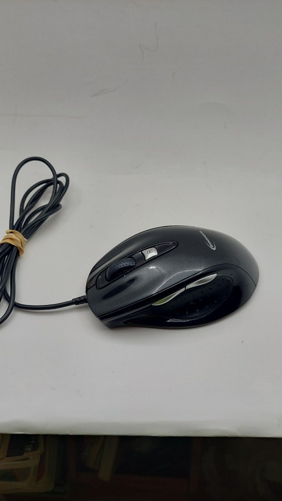 Innovera Full-Size Wired Optical Mouse USB Black 61014.