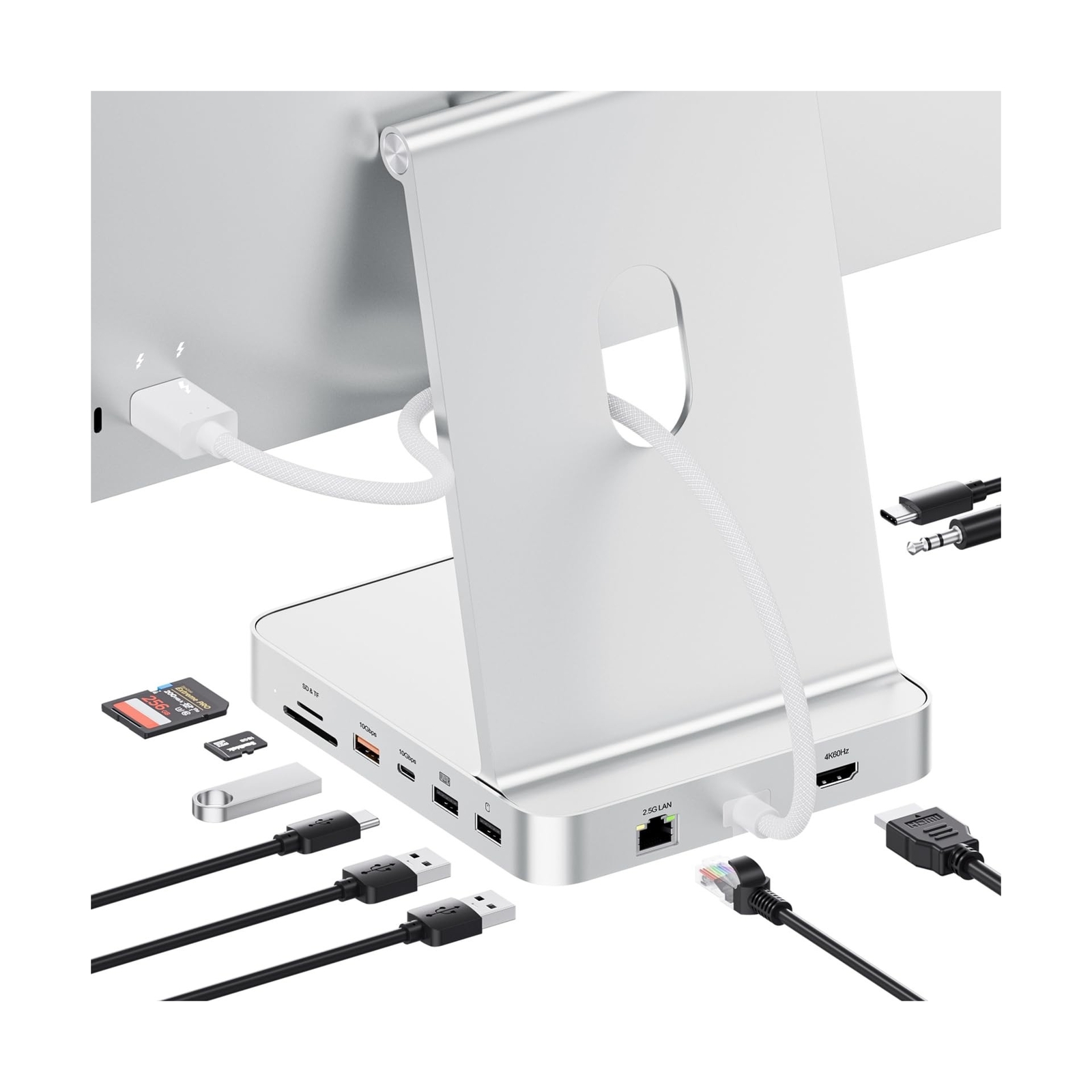 Upgraded 11 in 1 USB C Hub for iMac 24 inch USB Hub 2021 2023 2024 Support M....