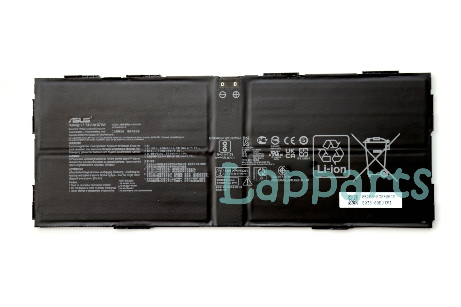 Genuine C22N2023 Battery for ASUS Chromebook CX1700 CXB170 CXB170CKA-212.BCLN6