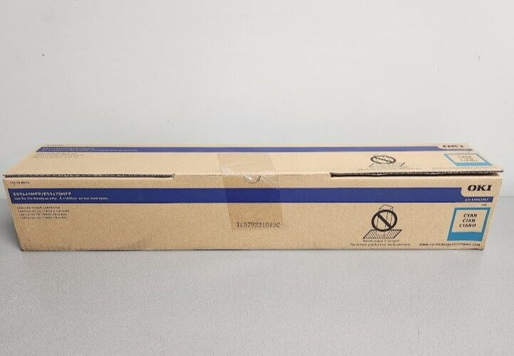 OKI 45643507 TONER CARTRIDGE CYAN ES 9465 9475 GENUINE