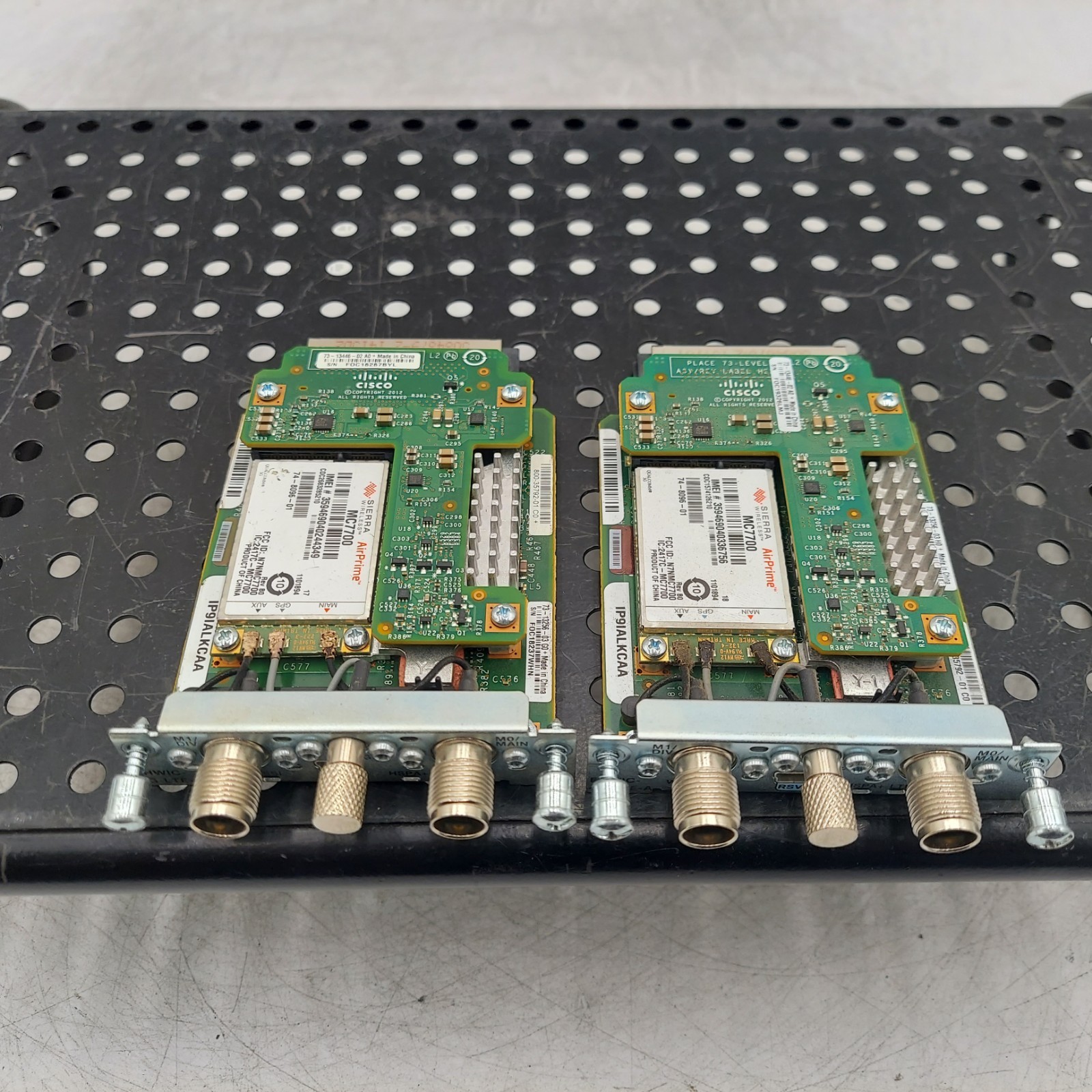 2x Cisco High Speed Interface Card 73-13256-03 / 73-13446-02 / AIRPRIME MC7750