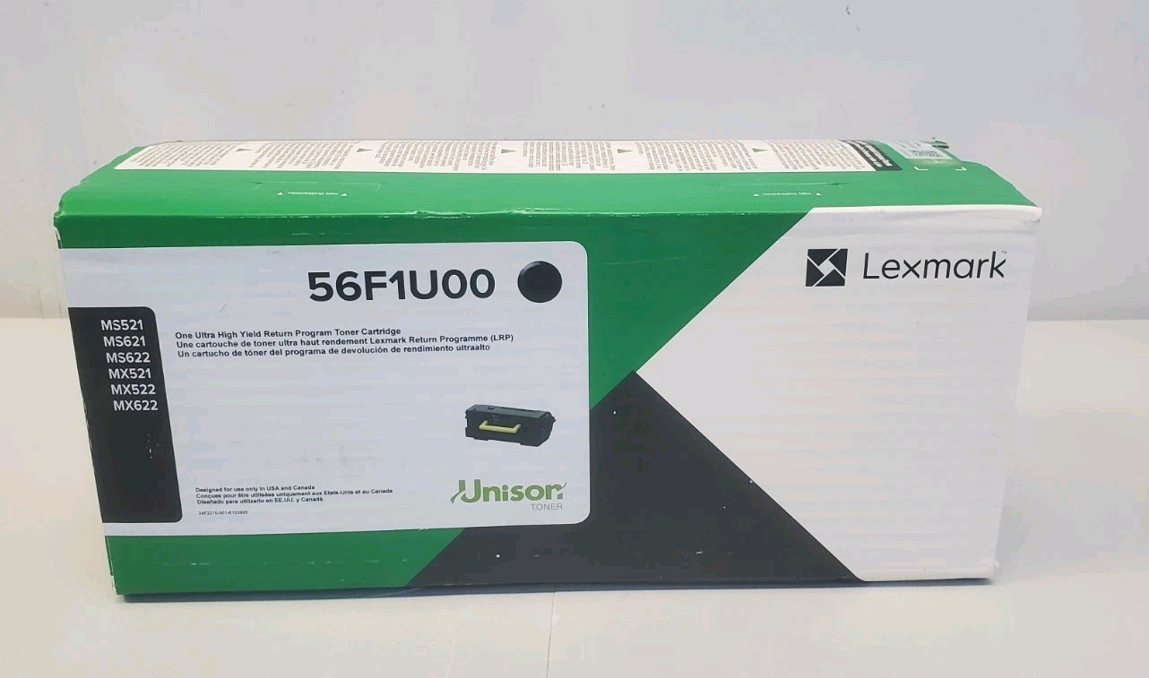 LEXMARK 56F1U00 Ultra High Yield Toner Cartridge MS521 MS621 MS622 MX521 New