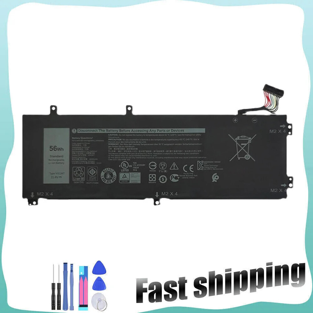 56Wh V0GMT Battery for Dell G7 17 7700 4K1VM W62W6 XYCW0 9TM7D NYD3W NCC3D TJDRR