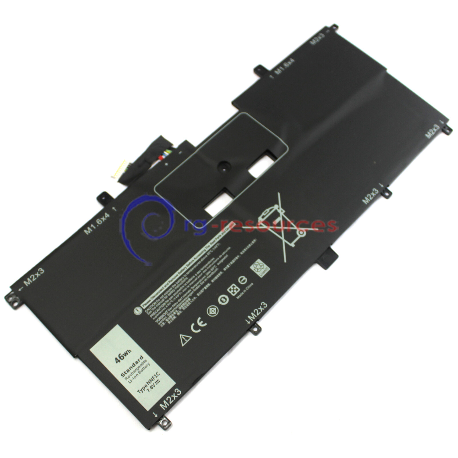 New NNF1C HMPFH 46Wh Laptop Battery for Dell XPS 13 9365 D1605TS D2805TS D3805TS