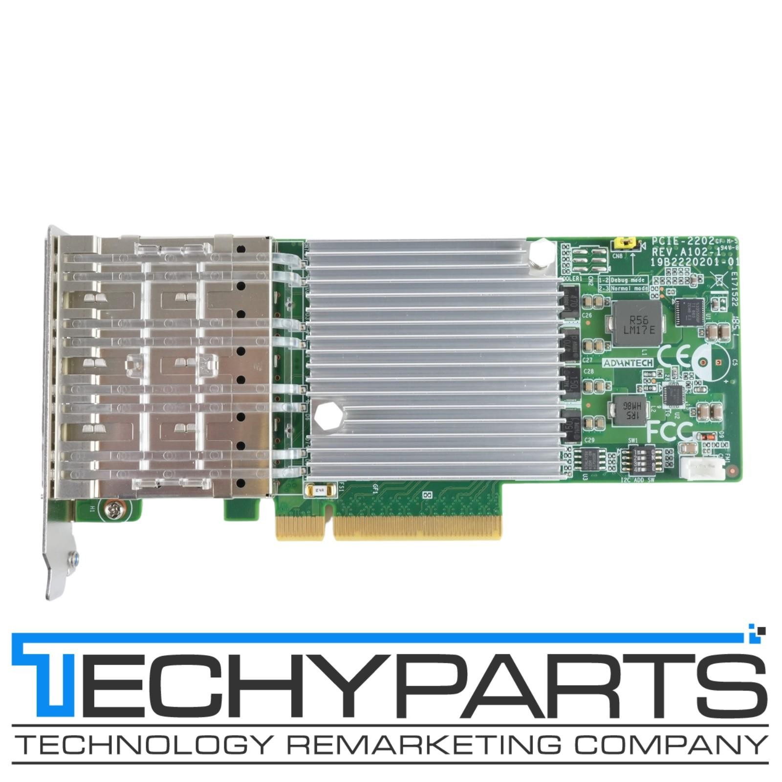 ADVANTECH PCIE-2202E Intel XL710-AM2 10GbE 4-Port PCI-Express 3.0 x8 NIC