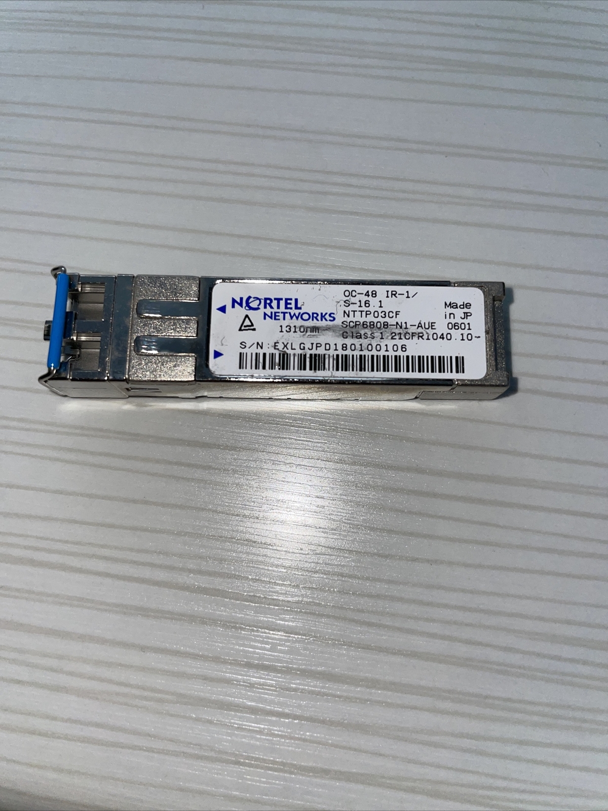 NTTP03CF NORTEL OPTERA OME OC48/STM16 SFP IR1 TRANSCEIVER