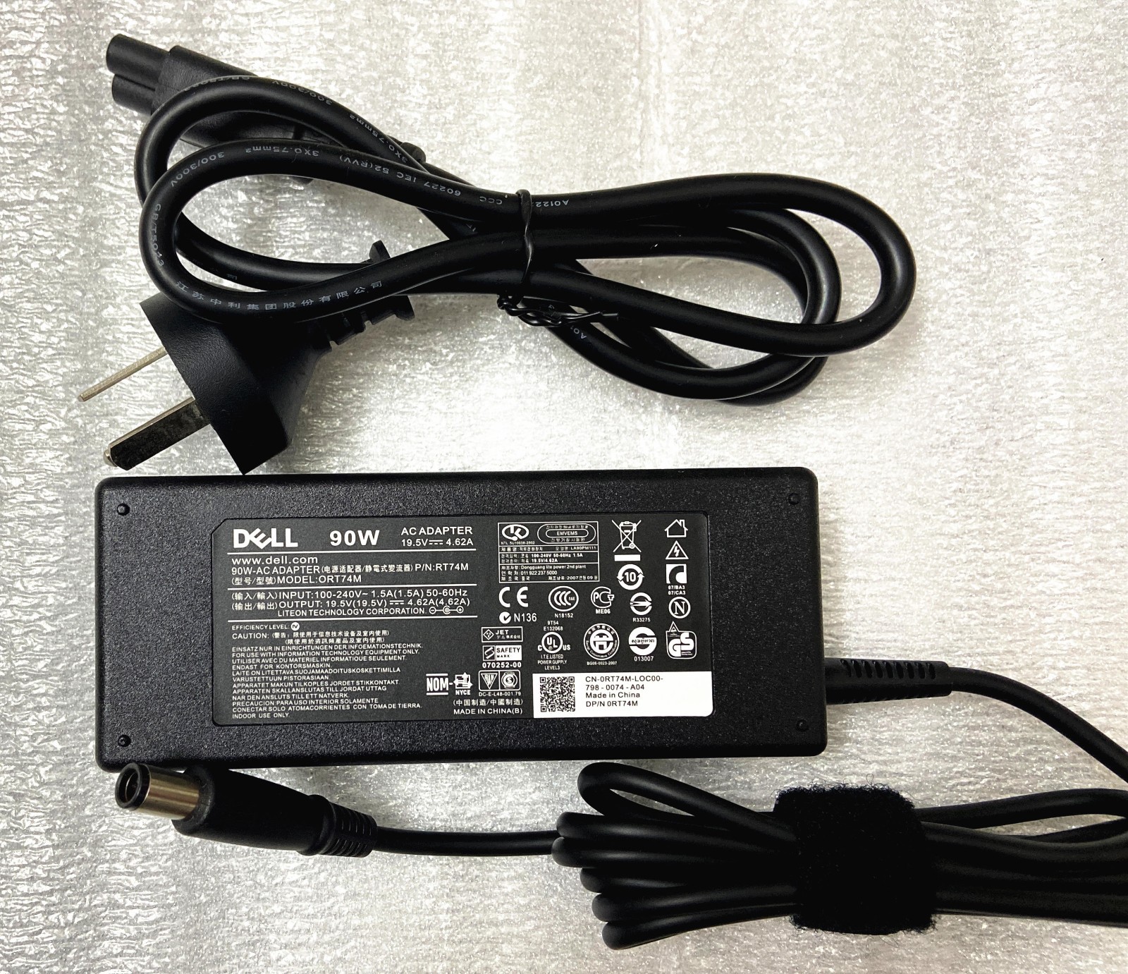 Genuine 90W Charger Adapter Latitude E6440 E6540 E5400 E5530 E6230 E6320 E7450