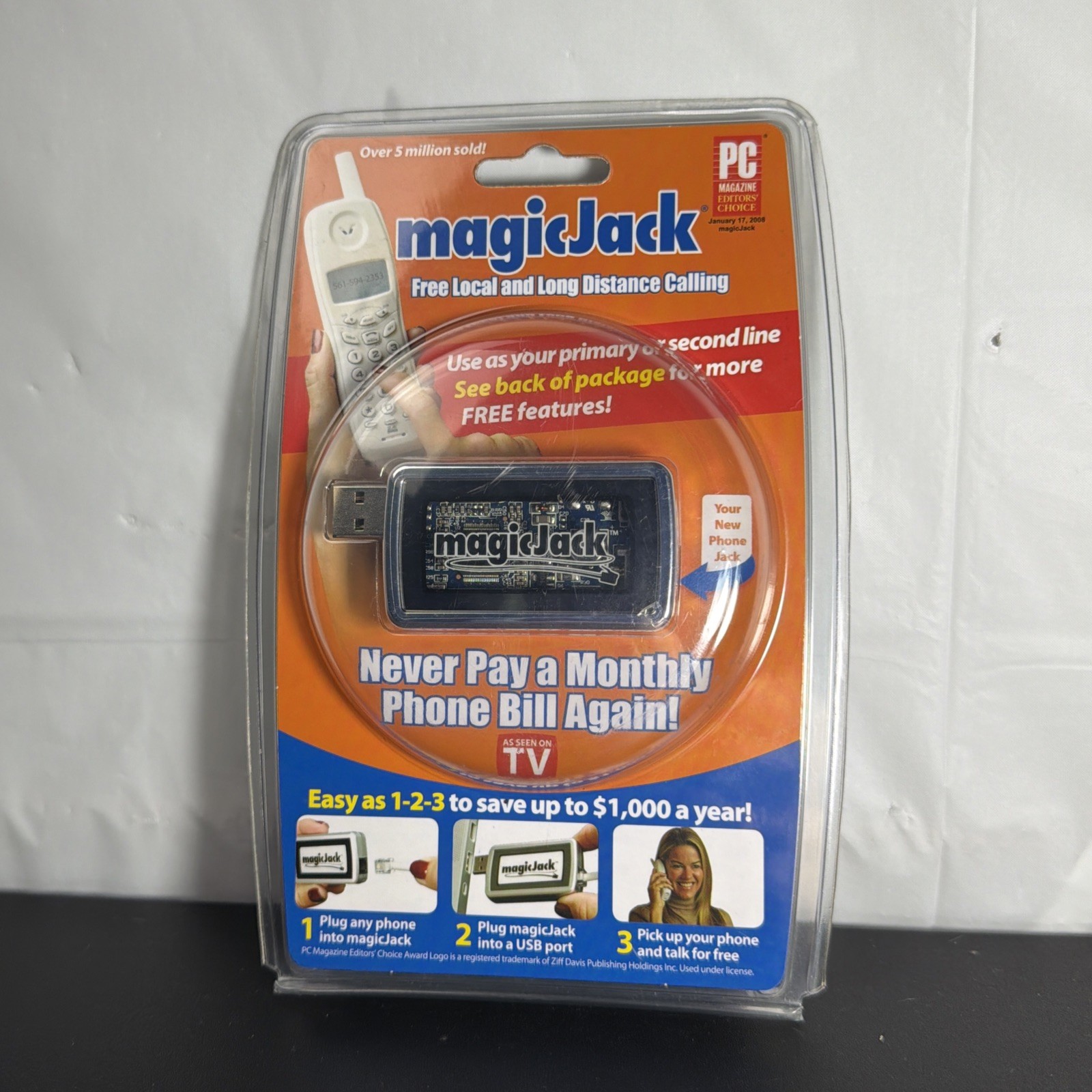 MagicJack USB Phone System As Seen On TV G2U