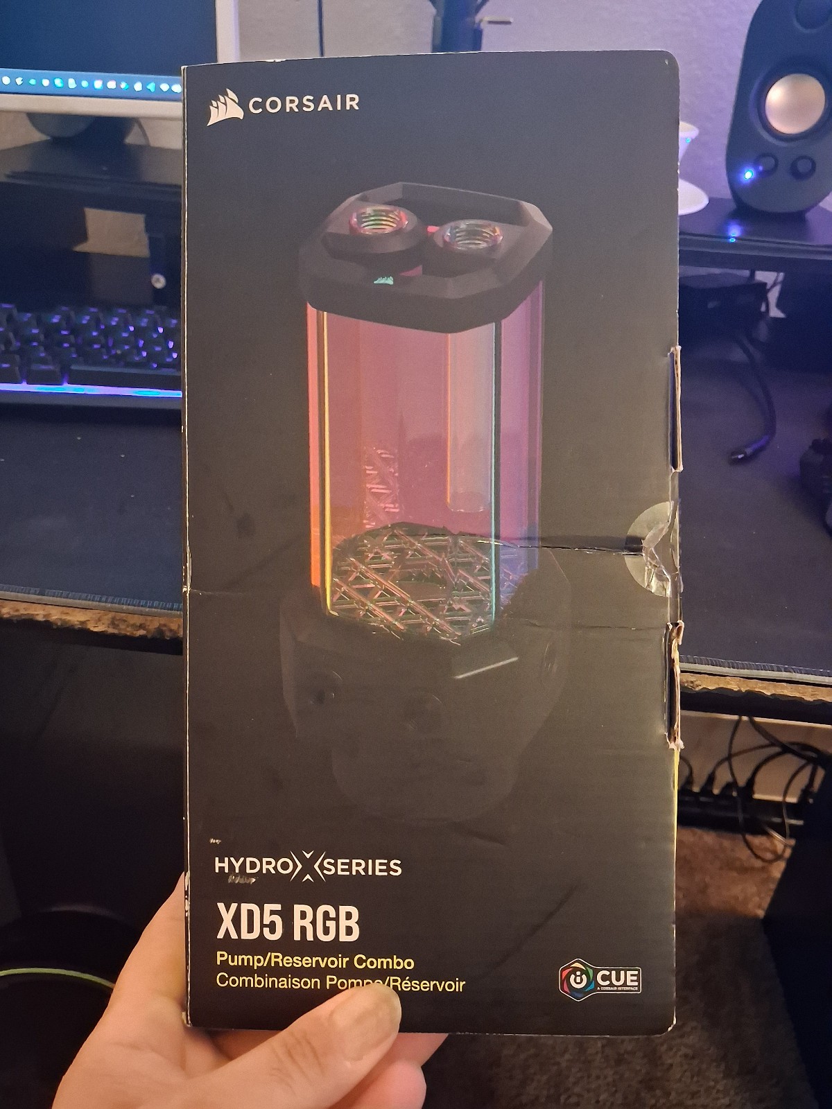 Corsair Hydro X Series XD5 RGB Pump/Reservoir Combo - Black (CX-9040006-WW)