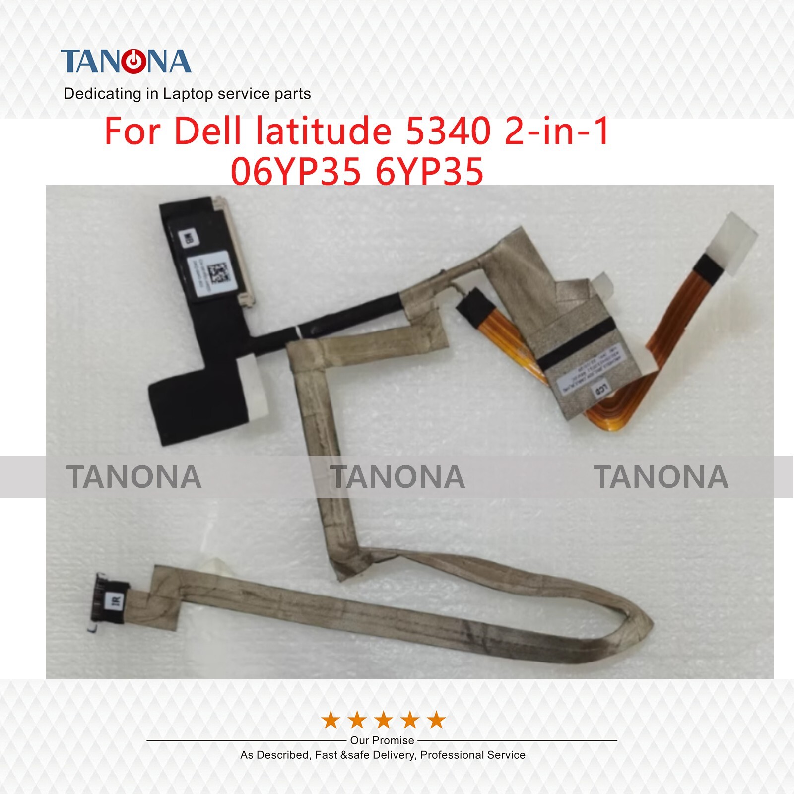 New 6YP35 06YP35 For Dell Latitude E5340 5340 2-in-1 IR EDP Cable Wire Line