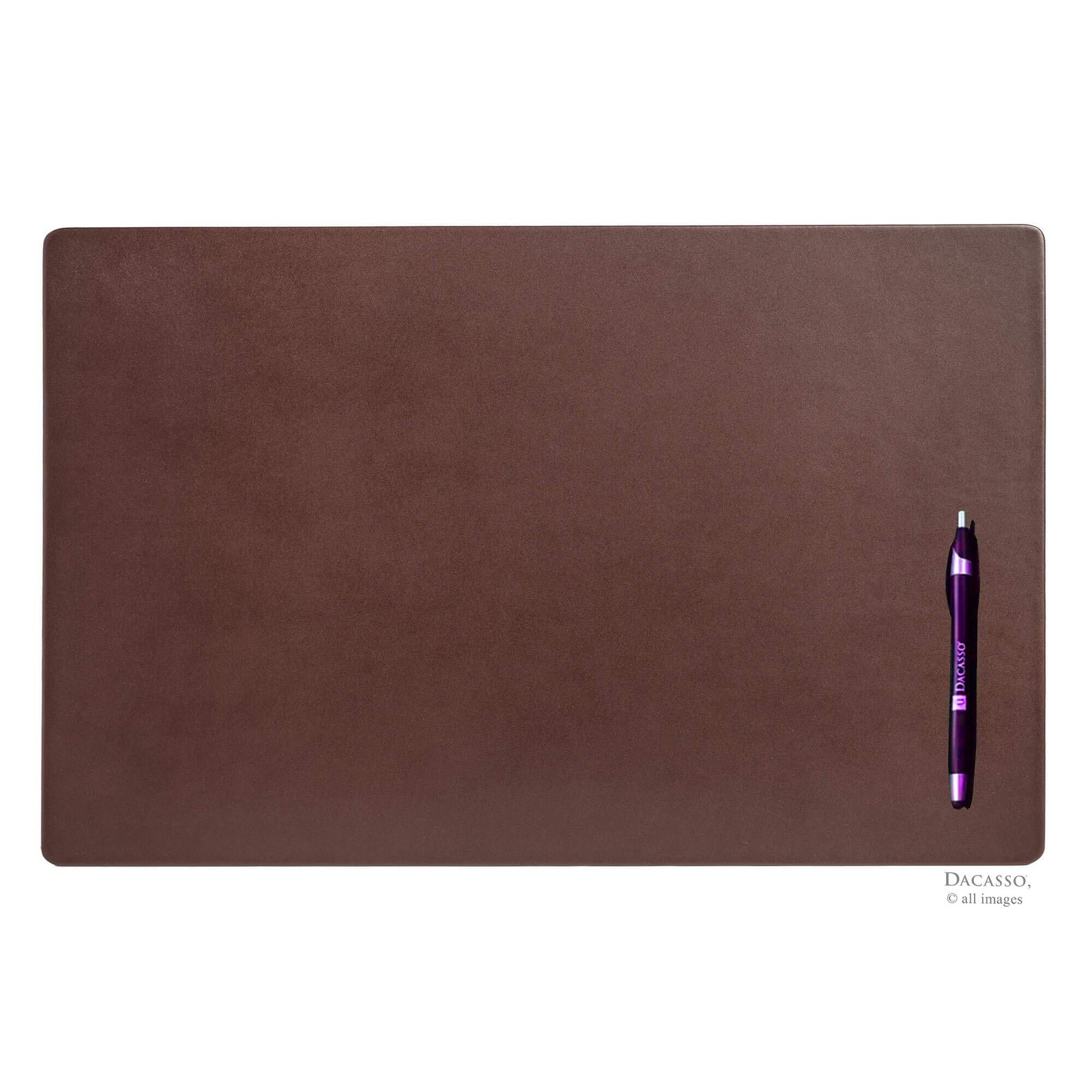DACASSO Leather Conference Table Pad - Luxury Leather Desk Blotter for Writin...