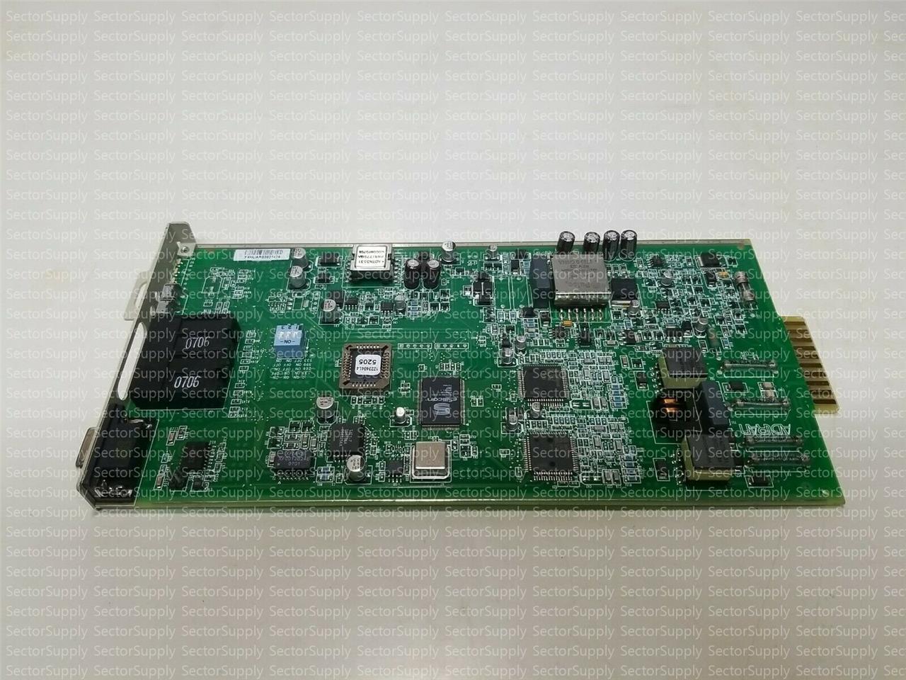 1223404L4-REV-C  ADTRAN T1 HTU-C INTFC MOD  SONEPLEX  MODULE