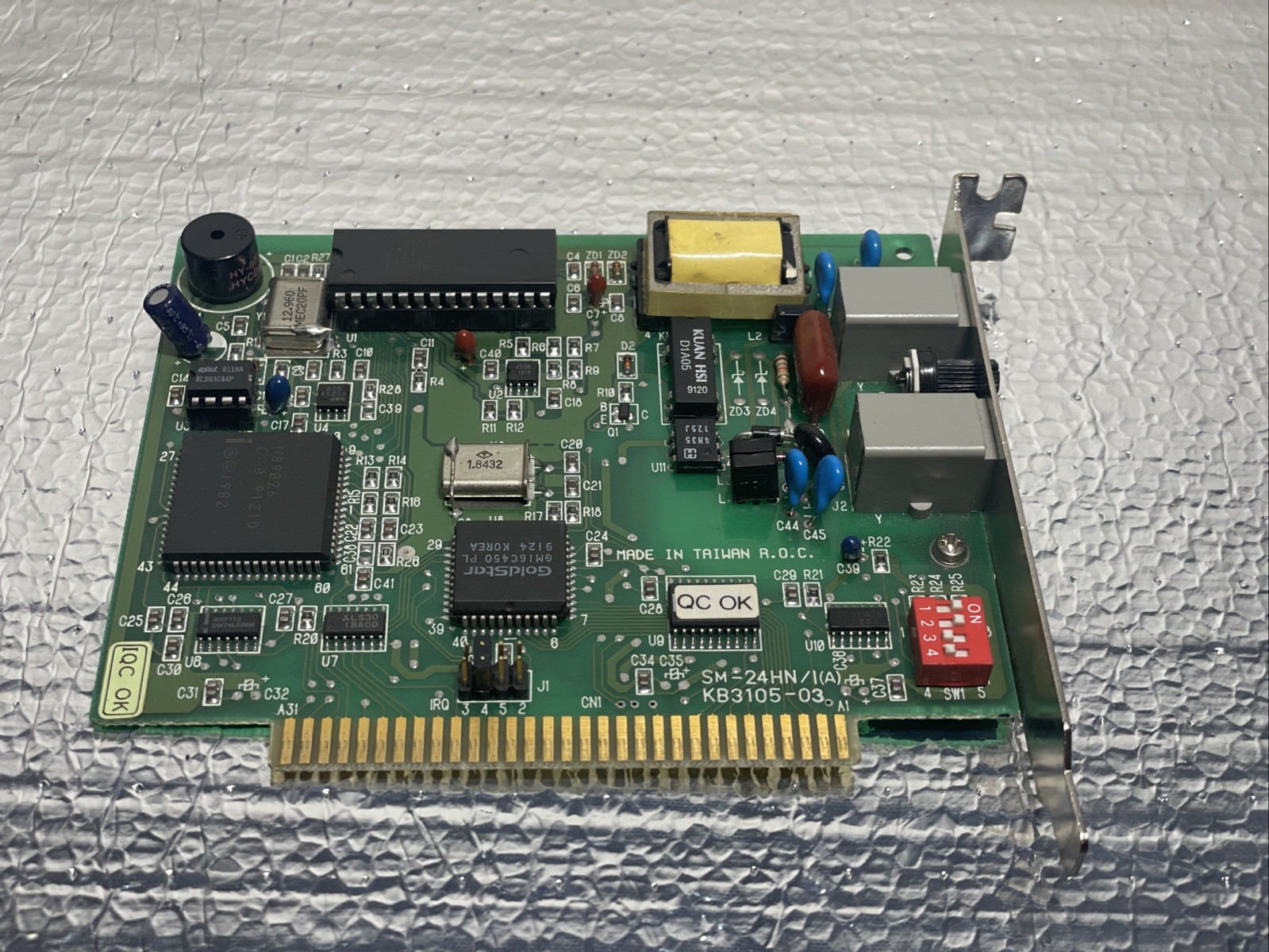 SM-24HN/1(A), KB3105-03 GOLDSTAR INTERNAL MODEM ISA UNTESTED