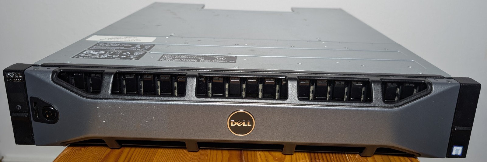 FULL SET Dell Compellent SCv2020 2x Controller 12G-SAS-4 type B 24x 1.2GB HDD