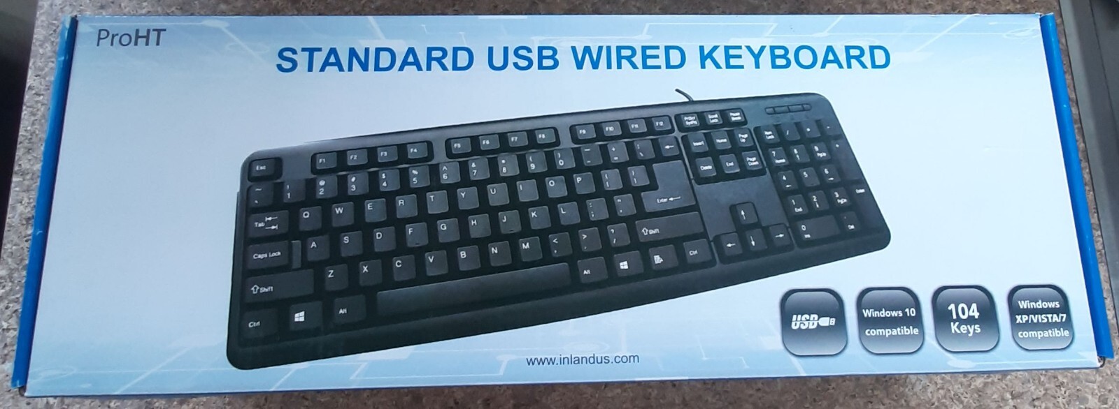 PROHT STANDARD WIRED USB KEYBOARD'S LOT OF 8  ... PRICE SLASHED TODAY 