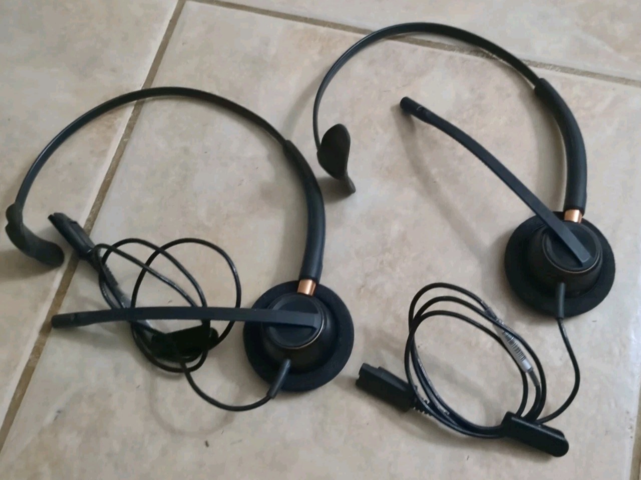2 Pack Poly Plantronics Encore Pro 510 Digital HW510D Monaural Headset