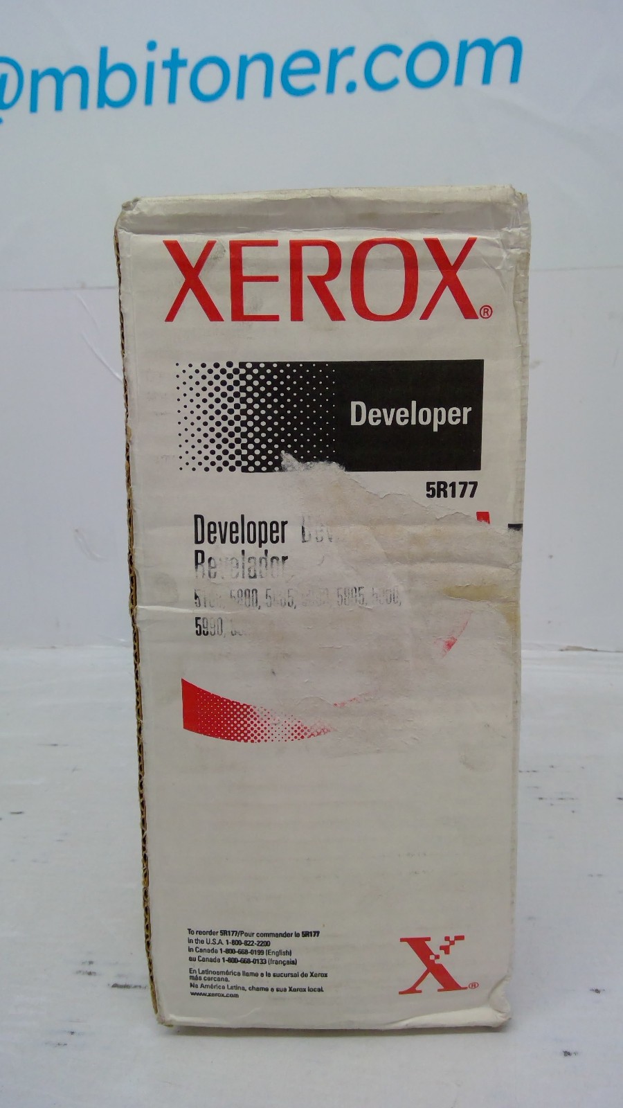 Genuine Xerox 5100/5900 Black Developer Starter Cartridge 5R177 005R00177