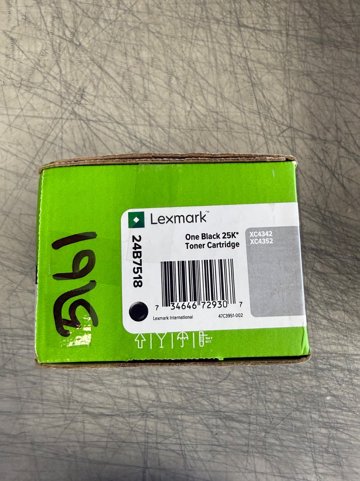 Genuine Lexmark 24B7518 Toner Cartridge XC4342 XC4352