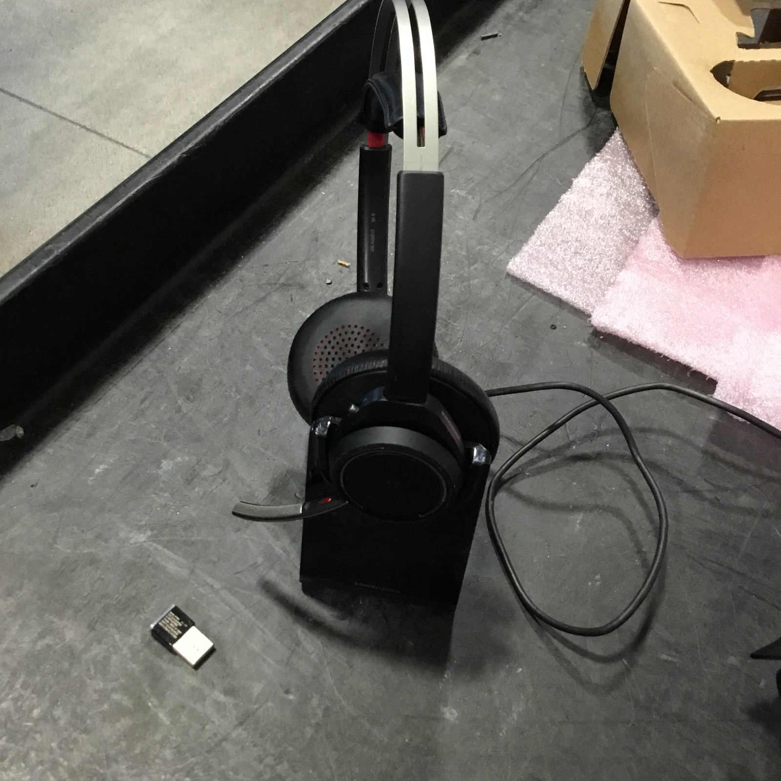 Jabra Evolve 75 Wireless Bluetooth Headset w/ Charging Stand & USB Dongle