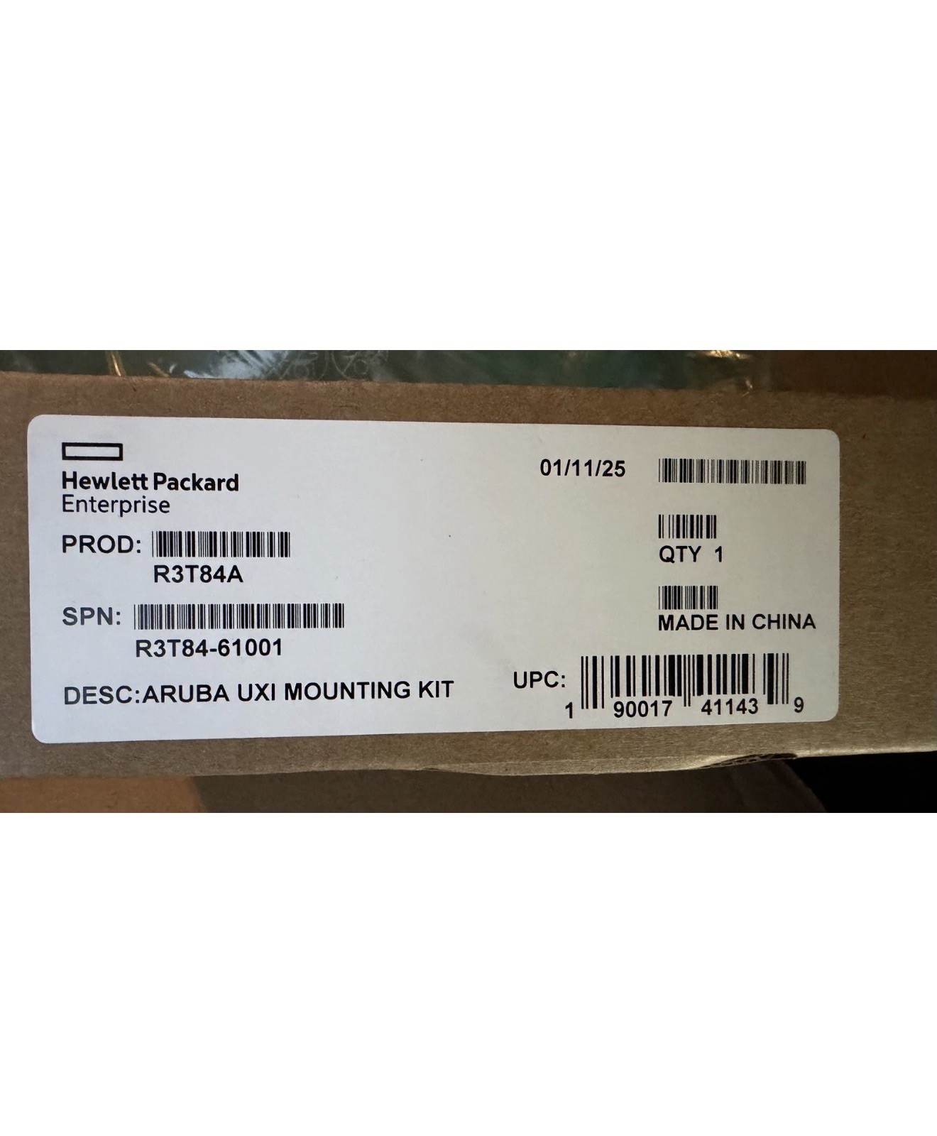 HP R3T84A Aruba UXI Mounting Kit