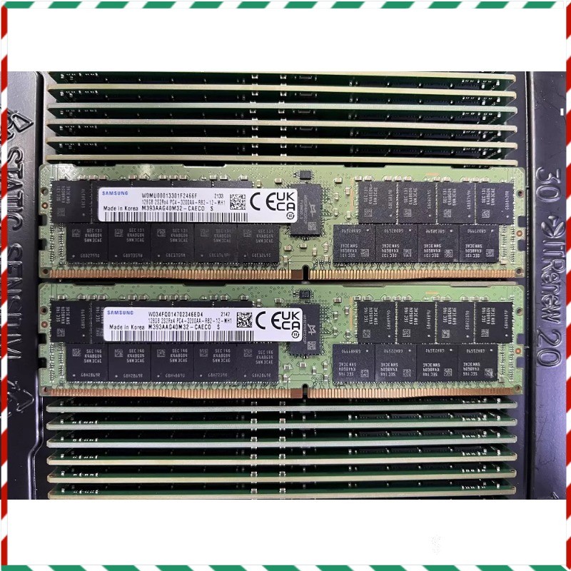 M393AAG40M32-CAE Samsung 128GB 2S2RX4 DDR4 PC4-3200AA RDIMM Server RAM Memory