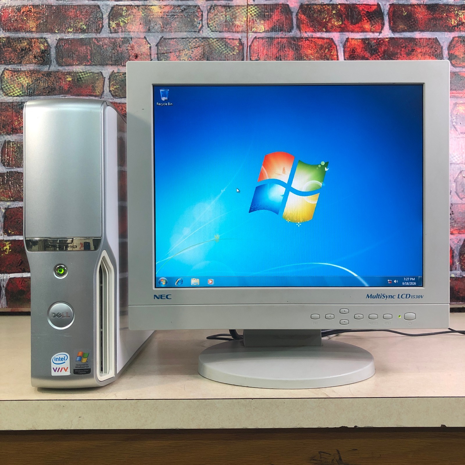 Dell XPS 210 SFF Retro Gaming Desktop PC Core 2 1.86GHz 3GB RAM (Windows 7 Pro)