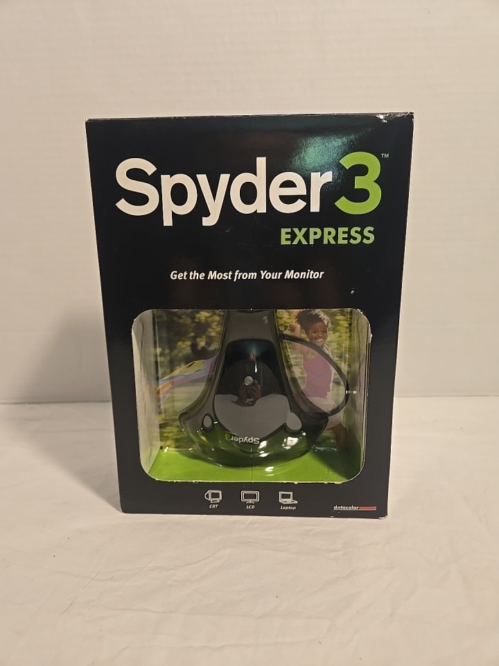 Spyder 3 EXPRESS Datacolor (For XP or Vista 32/64, Max OS X 10.4+) - Opened Box