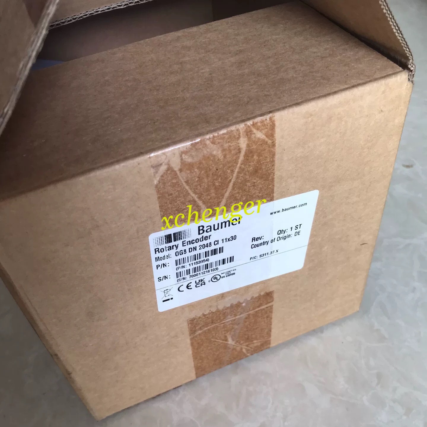 1PCS Baumer OG8DN2048CI Encoder via FedEx or DHL